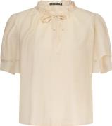 Label Dot Top Adda Beige dames