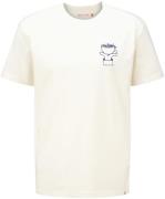 Revolution T-shirt Printed Wit heren