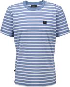 Butcher Of Blue T-shirt Classic Stripe Blauw heren