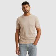Cast Iron T-shirt Beige heren