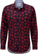 A Fish Named Fred Overhemd Crabs Classics Navy heren