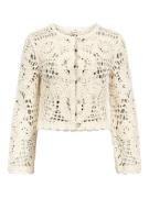 Object Vest Lizza Creme dames