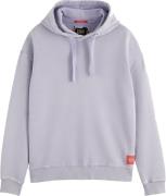 Scotch & Soda Hoodie Artwork Paars heren