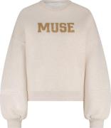 Nukus Pullover Muse  Beige dames