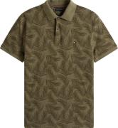 Tommy Hilfiger Polo Leaf Aop Army heren