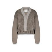 Summum Blazer Foam Bruin dames