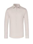 Desoto Overhemd Casual Kent Strijkvrij Grijs heren