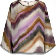 Summum Longsleeve Zigzag Print Multi dames