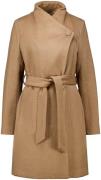 Giacomo Wollen Driekwart Jas Camel dames