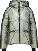 Geisha Jas Metallic Kort Grijs dames