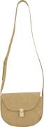 Zusss schoudertas met gouden sluiting Taupe dames