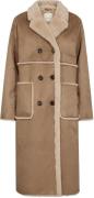 Freequent Jas Lamse Camel dames