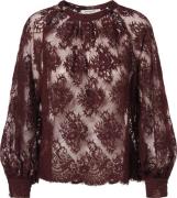 Beaumont Blouse Caroline Bordeaux Rood dames