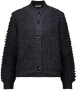 Summum Vest Loop Stitch Antraciet dames