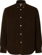 Selected Homme Overhemd Danni Bruin heren