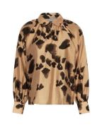 MSCH Copenhagen Blouse Nilla Romina Bruin dames