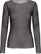 Ichi Longsleeve Noviola Zwart dames