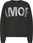 Ichi Sweater Kelicia Zwart dames