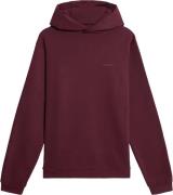 Lyle & Scott Hoodie Brushback Fleece Bordeaux Rood heren