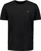 No Excess T-Shirt Crewneck Slub Zwart heren