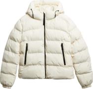 Superdry Pufferjas Sports Off White dames