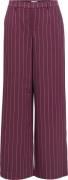 Object Pantalon Lisa Allover Print Bordeaux Rood dames