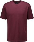 Lyle & Scott T-shirt Plain Bordeaux Rood heren