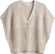 Opus Gebreide Top Pekina Beige dames
