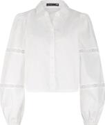Label Dot Blouse Allis Wit dames