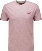 Superdry T-Shirt Essential Logo  Rood heren