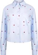 Nukus Blouse Sorrento Heart Blauw dames