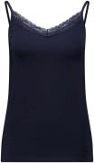 Bomont Lace Strape top Navy dames
