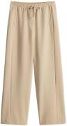 Opus Broek Melane flow Beige dames