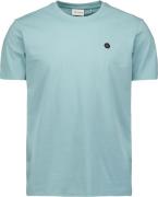 No Excess T-Shirt Crewneck Peached Blauw heren