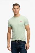 Superdry T-shirt Lime heren