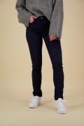 Enjoy Broek 5-Pocket Superstretch Lang Donkerblauw dames