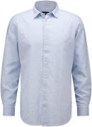 Bomont Overhemd Gino Linnen Blauw heren