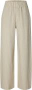 Selected Femme Pantalon  Linnen  Beige dames