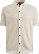 Vanguard Vest met Polokraag Wit heren