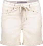 Geisha Jeans Short linnen mix Off White dames