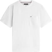 Tommy Hilfiger T-shirt Towelling Relaxed Fit Off White heren