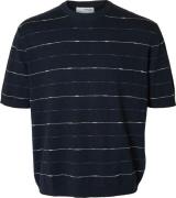 Selected Homme T-shirt Berg Sun Hemelsblauw heren