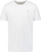 No Excess T-Shirt Crewneck Slub Wit heren