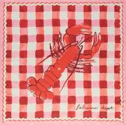 Fabienne Chapot Sjaal Lovey Lobster Rood dames