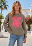 Miss Goodlife Sweater Take it easy Bruin dames