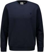Lyle & Scott Sweater Tonal Navy heren