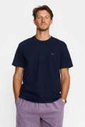 Revolution T-shirt Loose Fit Navy heren