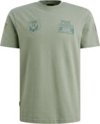 Pme Legend T-shirt flat waffle jersey Groen heren