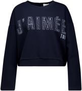 Aimée The Label Sweater Elan Blauw dames