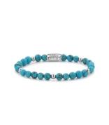 Rebel and Rose Armbanden Turquoise Delight II 6mm Blauw